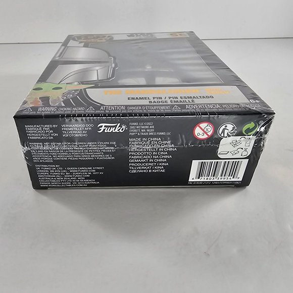 POP! Pins SE Star Wars The Mandalorian With Grogu Enamel Pin New Damaged Box - Picture 6 of 7